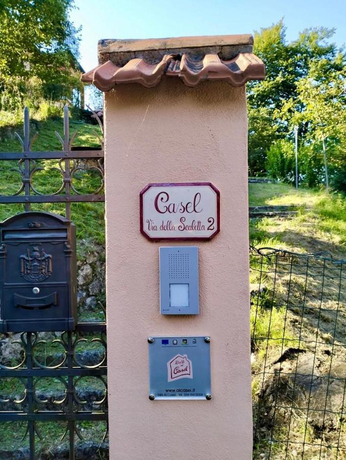 B&B Al Casel Tovena Bagian luar foto